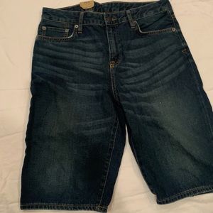 Boys polo jean shorts